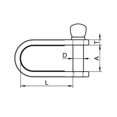 Соединитель цепи (серьга) 6мм А4 (4)